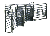 RSOS_14 Rough Stock Open Sweep w 20' Adj Alley, Blocking Gate, Sorting Gate